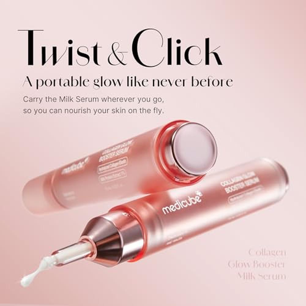 SET MEDICUBE MILKY COLLAGEN DOUBLE GLOW LOCK 2 PZS - 5