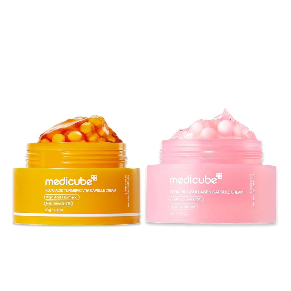 SET CREMAS EN CAPSULAS MEDICUBE UNIFICAR TONO 2 PZS - 1