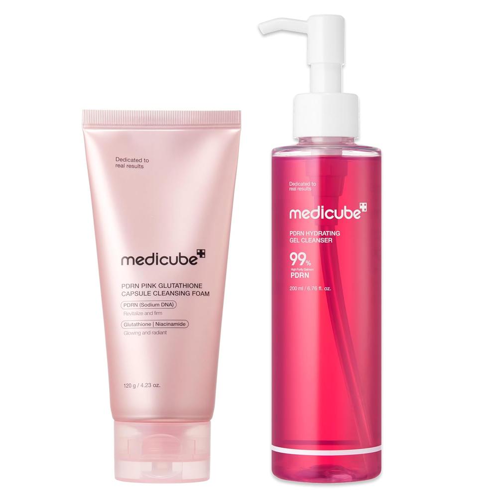 SET DOBLE LIMPIEZA MEDICUBE PDRN 2 PZS - 1