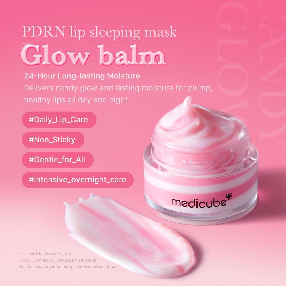 SET MEDICUBE PDRN FACIAL Y LABIAL NOCTURNO NUTRITIVO 5 PZS - 2