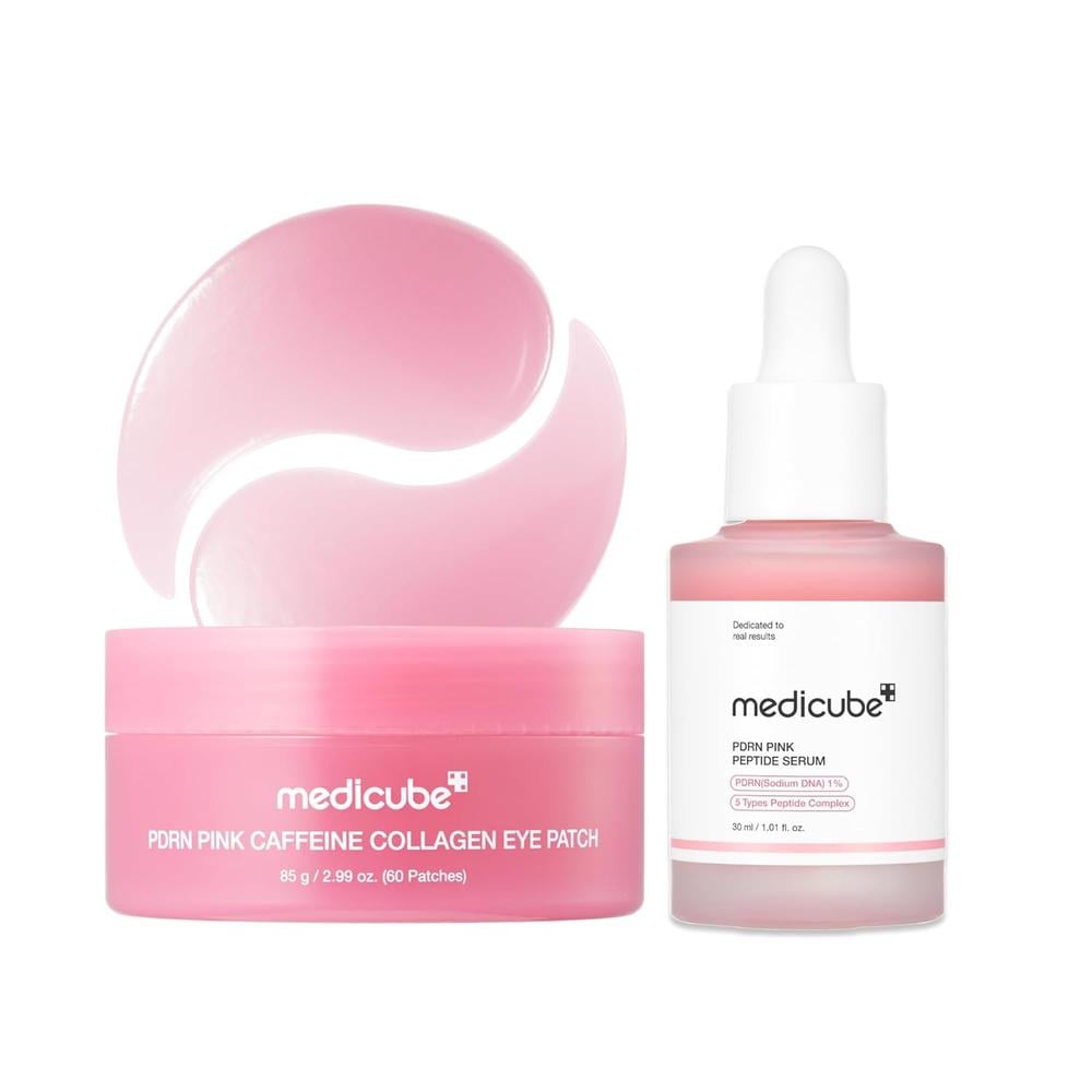 SET FACIAL Y PARA OJOS MEDICUBE PDRN GLASS GLOW 2 PZS - 1
