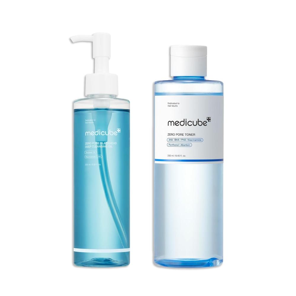 SET MEDICUBE GLASS GLOW CUIDADO IMPECABLE POROS 2 PZS - 1