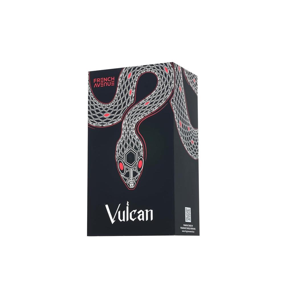 PERFUME FRENCH AVENUE VULCAN BLACK EDP UNISEX 3.4 OZ / 100 ML - 6