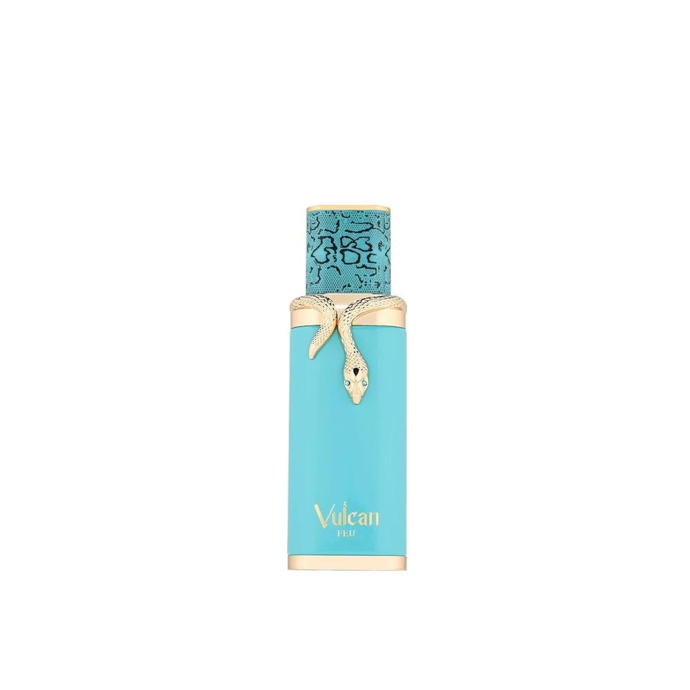 SET PERFUMES FRENCH AVENUE VULCAN FEU Y LIQUID BRUN UNISEX 2 PZS - 2