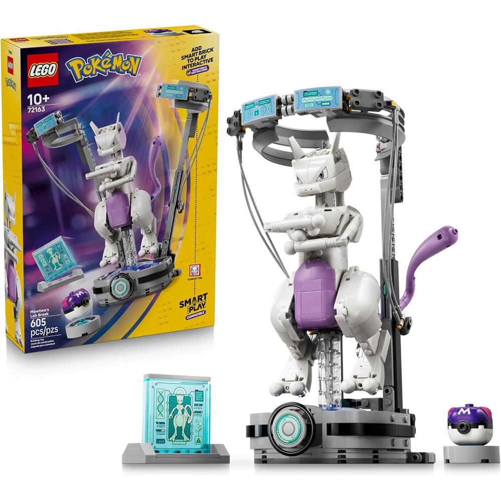 LEGO POKÉMON ESCAPADA DEL LABORATORIO DE MEWTWO 72163 - 1
