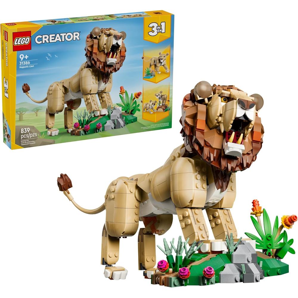 LEGO CREATOR LEÓN MAJESTUOSO 31386 - 1