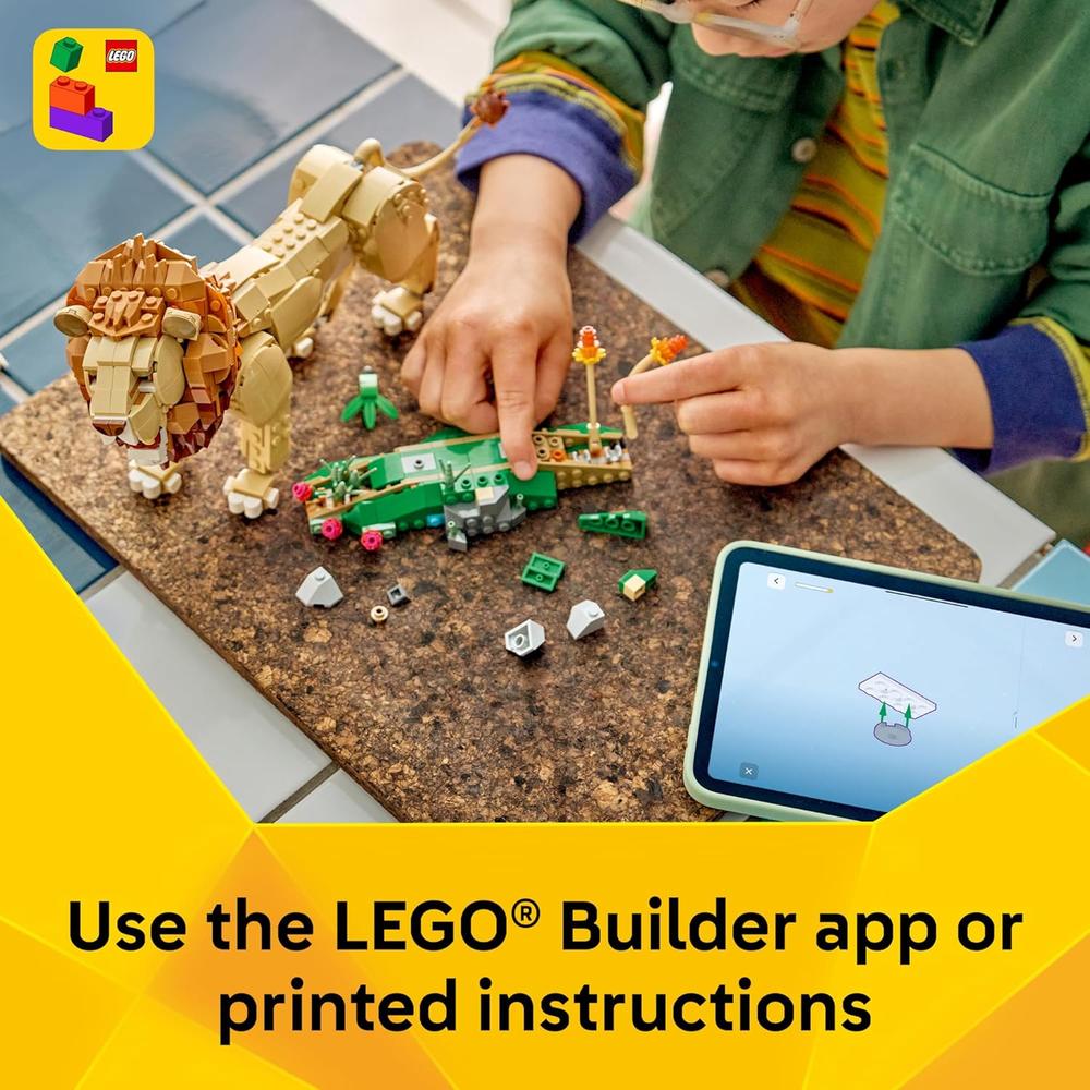 LEGO CREATOR LEÓN MAJESTUOSO 31386 - 6