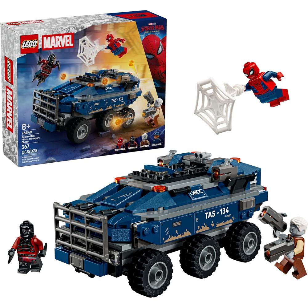 LEGO MARVEL SPIDER-MAN PERSECUCIÓN EN EL TRANSPORTE 76349 - 1