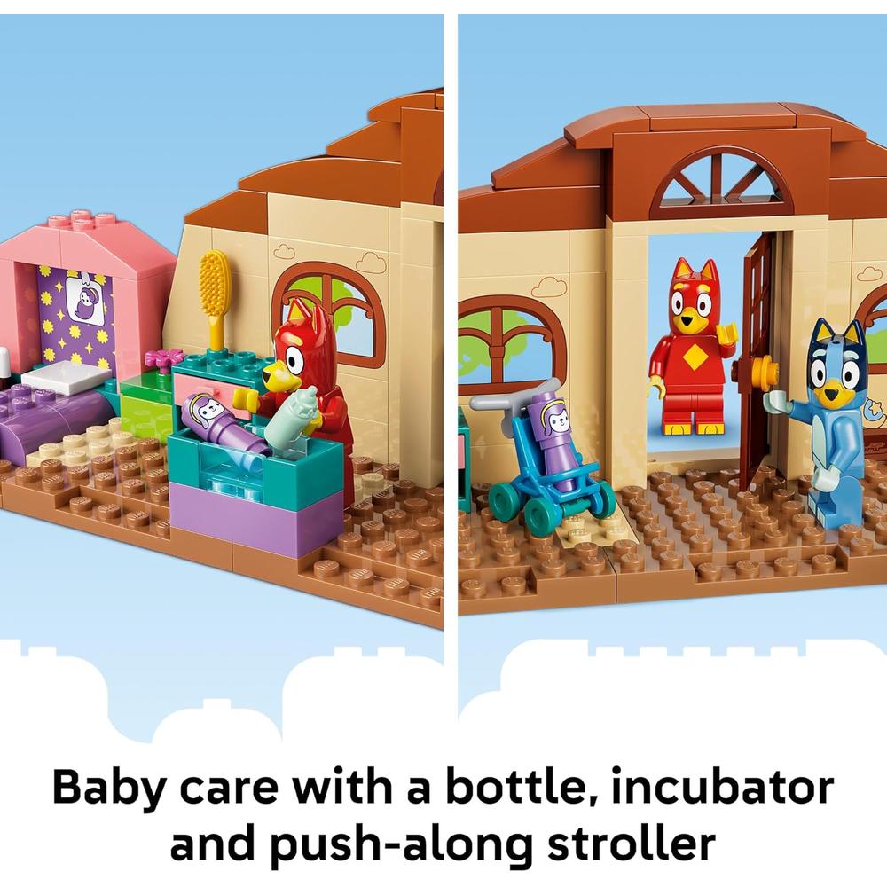 LEGO BLUEY ESCUELA CON RUSTY Y BLUEY 11221 - 5