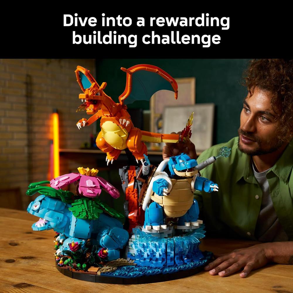 LEGO POKÉMON VENUSAUR CHARIZARD Y BLASTOISE 72153 - 2