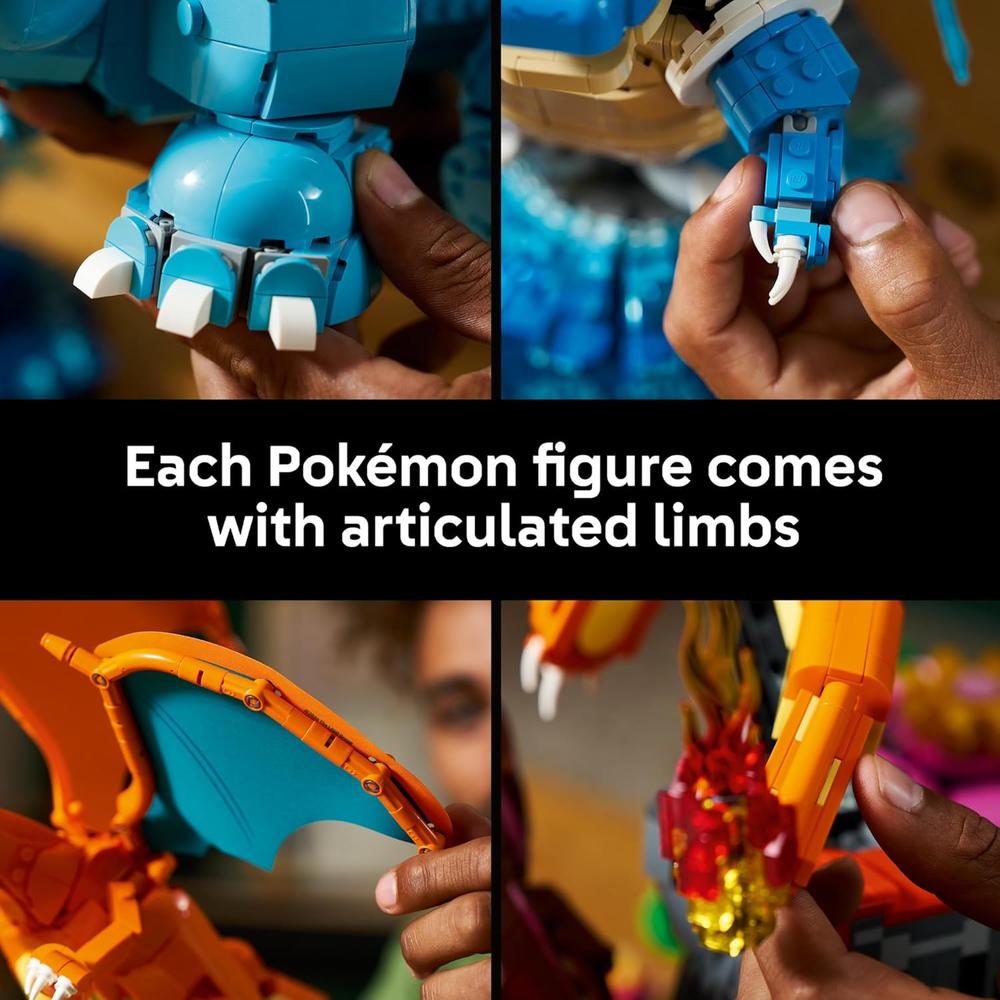 LEGO POKÉMON VENUSAUR CHARIZARD Y BLASTOISE 72153 - 4