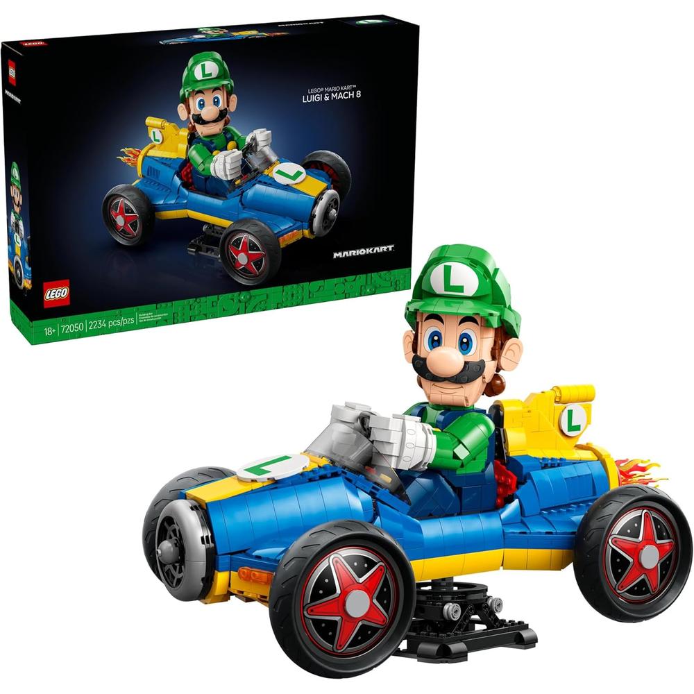 LEGO MARIO KART LUIGI Y MACH 8 72050 - 1