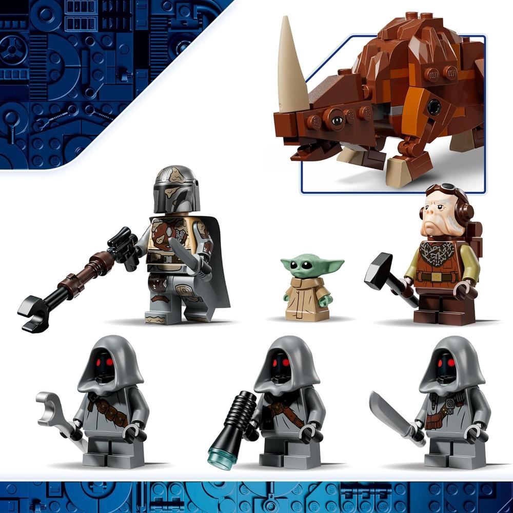 LEGO STAR WARS SANDCRAWLER Y MUDHORN 75453 - 6