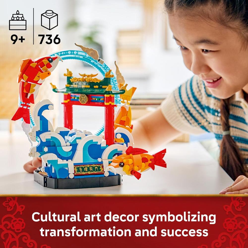 LEGO FESTIVALES CHINOS CARPA SALTANDO 80120 - 2