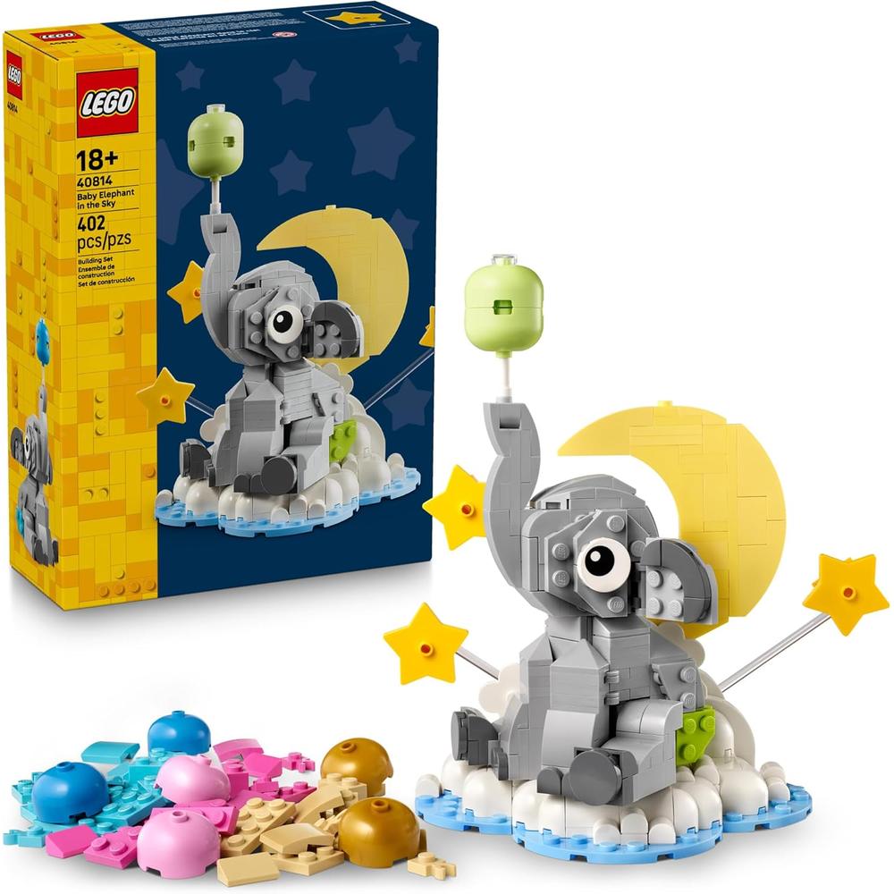 LEGO ELEFANTE BEBÉ EN EL CIELO 40814 - 1
