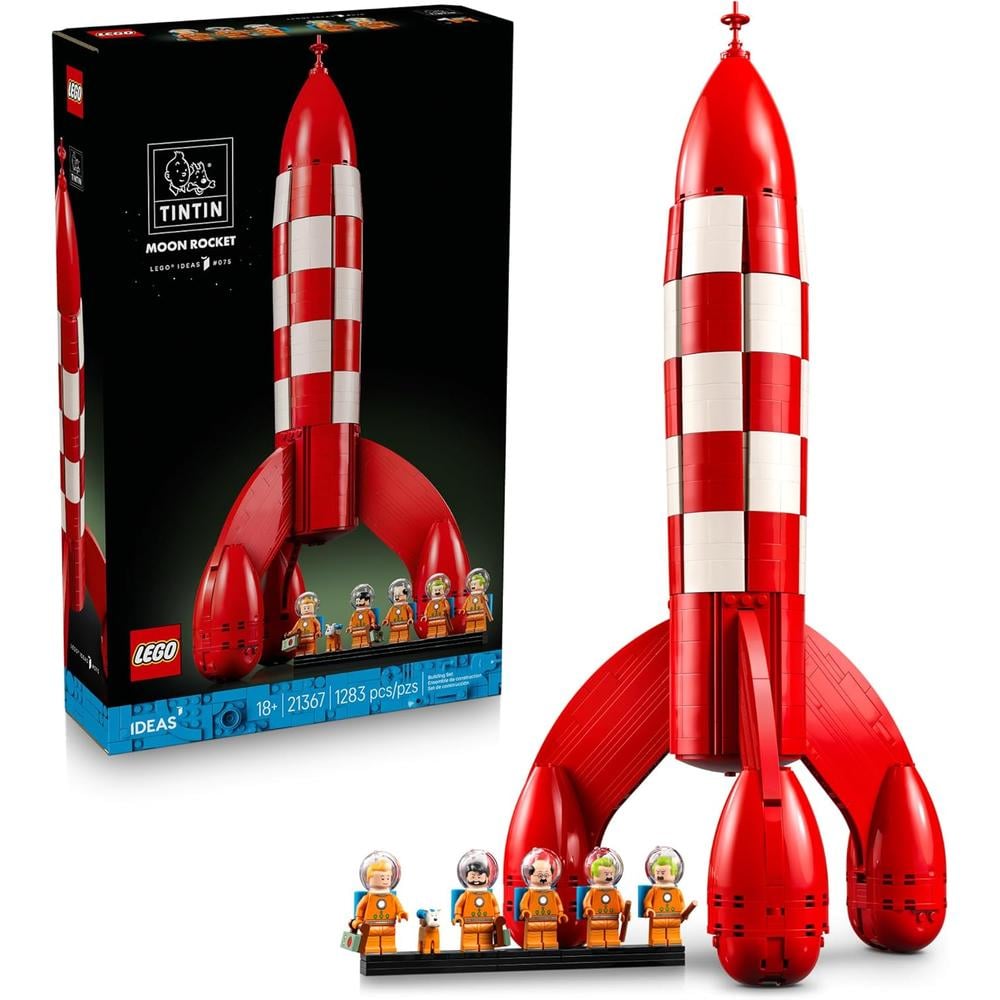 LEGO IDEAS COHETE LUNAR DE TINTÍN 21367 - 1