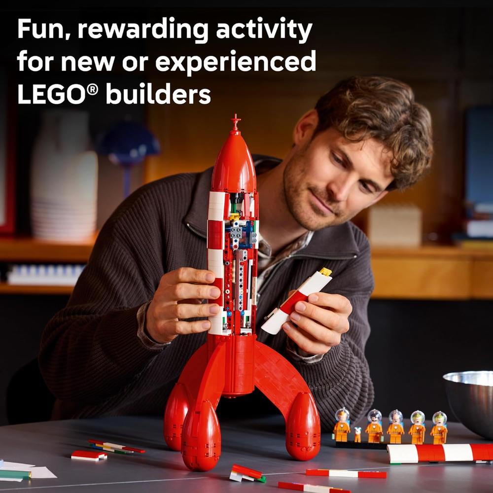 LEGO IDEAS COHETE LUNAR DE TINTÍN 21367 - 3