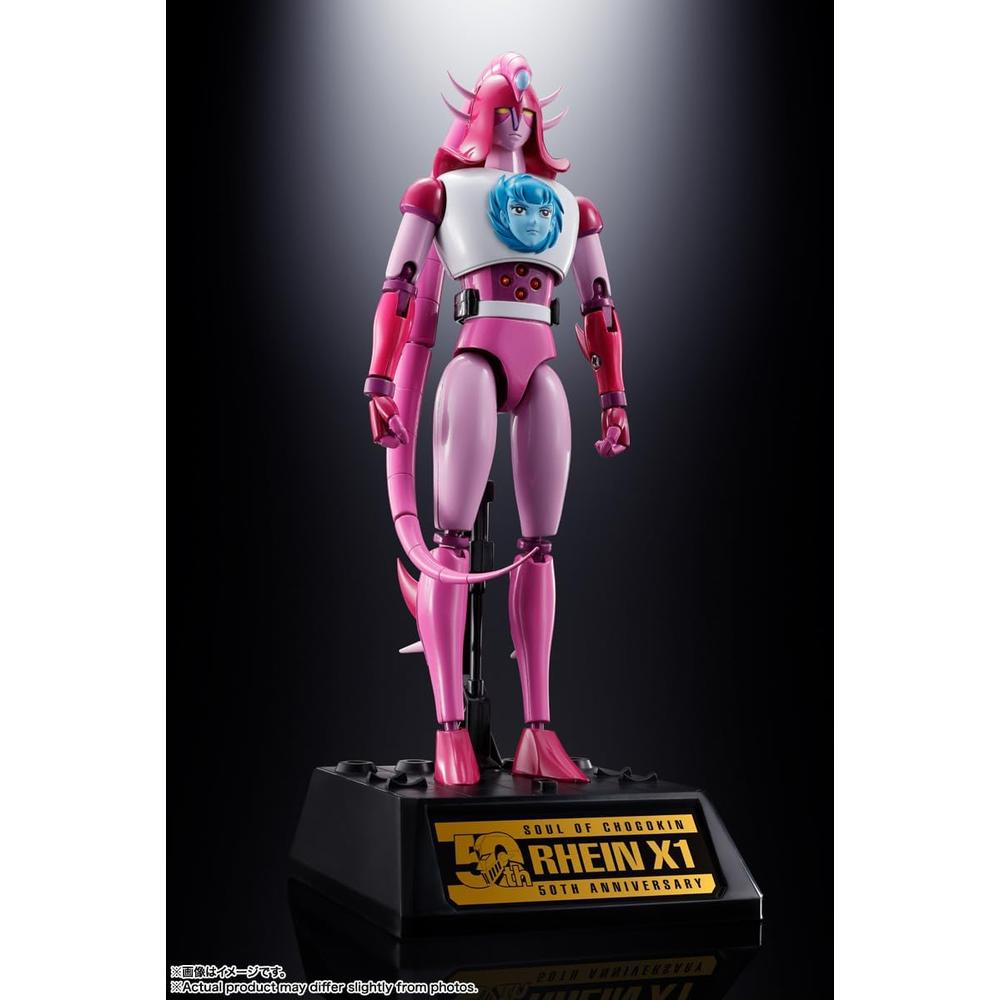 FIGURA RHEIN X1 AND DIANAN A CHOGOKIN TAMASHII NATIONS - 3