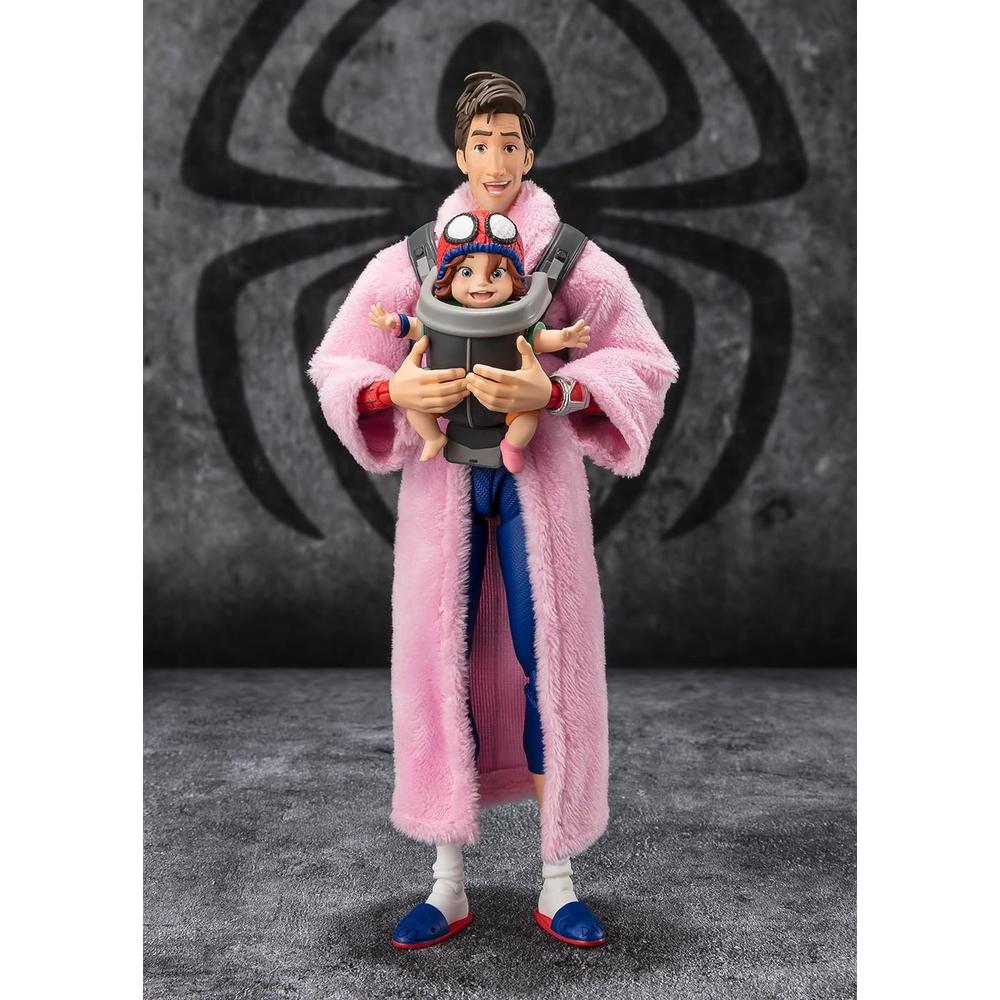 FIGURA PETER B PARKER Y MAYDAY PARKER SPIDER-MAN ACROSS THE SPIDER-VERSE TAMASHII NATIONS - 3