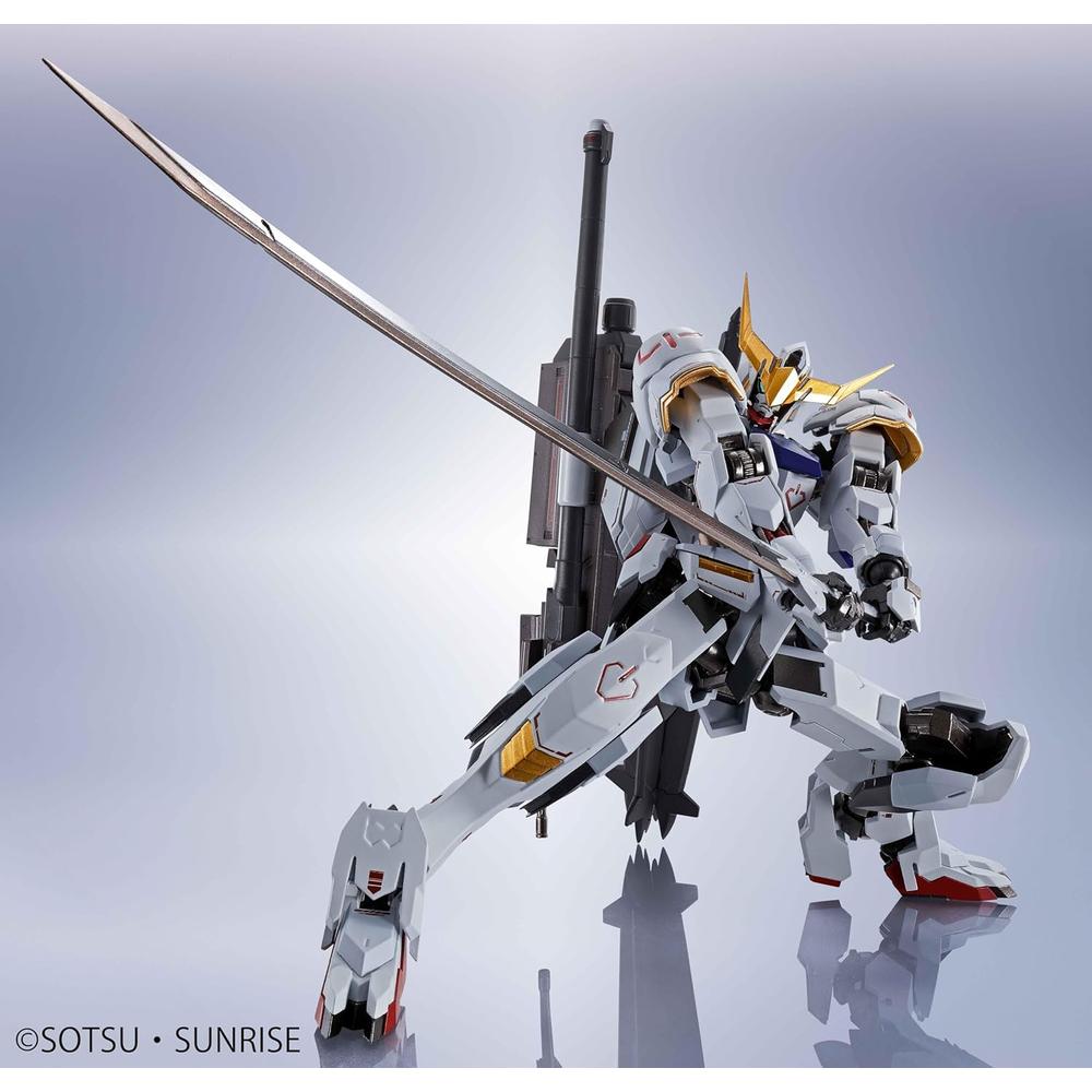 FIGURA GUNDAM BARBATOS METAL ROBOT SPIRITS TAMASHII NATIONS - 6