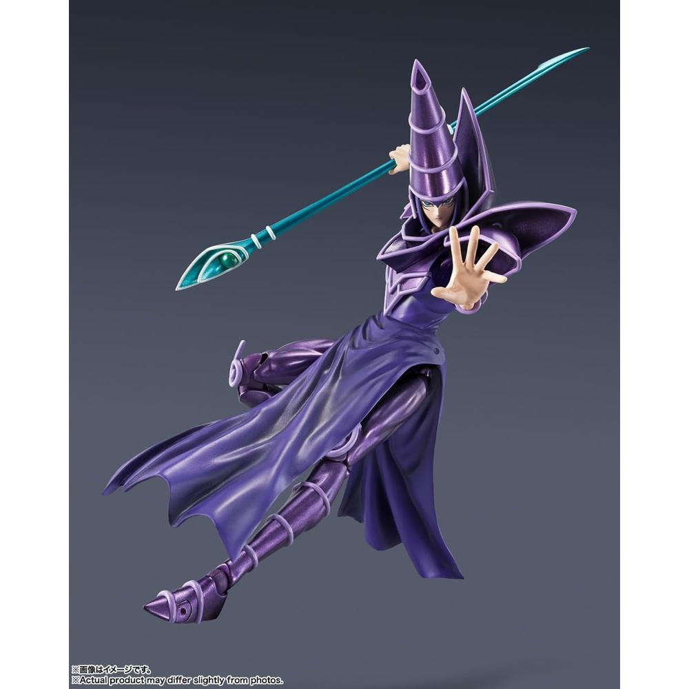 FIGURA DARK MAGICIAN YU-GI-OH TAMASHII NATIONS - 3