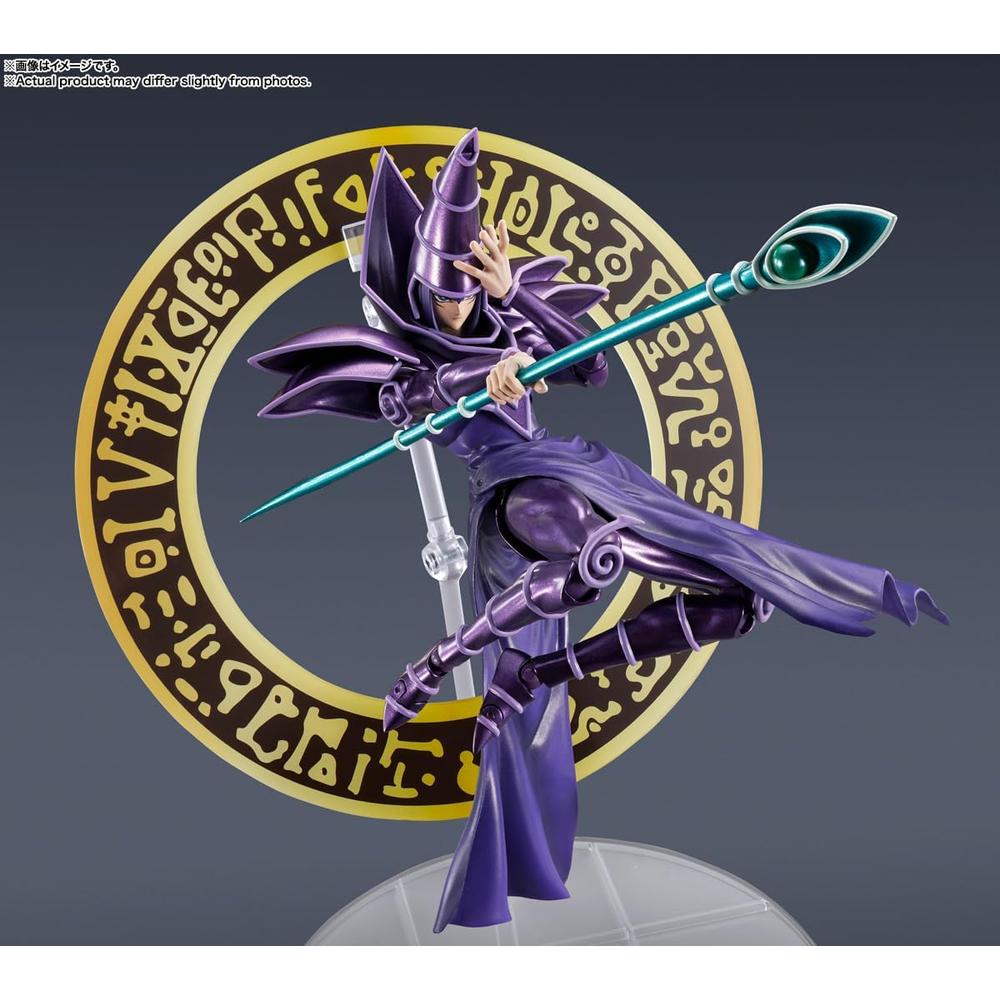 FIGURA DARK MAGICIAN YU-GI-OH TAMASHII NATIONS - 4