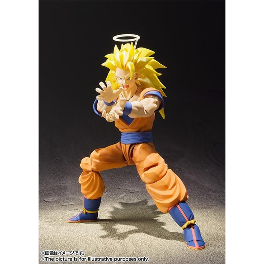 FIGURA SUPER SAIYAN 3 SON GOKU TAMASHII NATIONS - 4