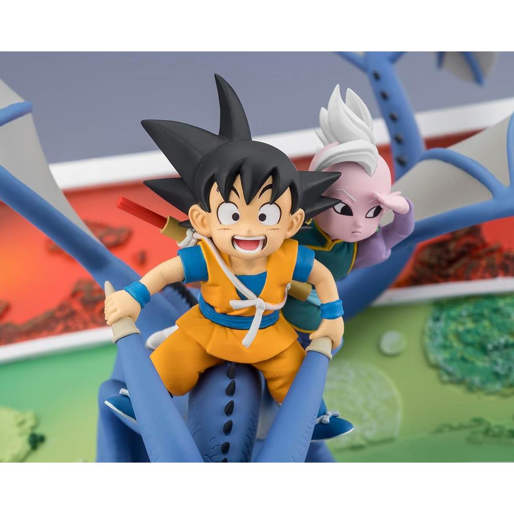 FIGURA SON GOKU Y KAIO-SAMA MINI DRAGON BALL DAIMA TAMASHII NATIONS - 2