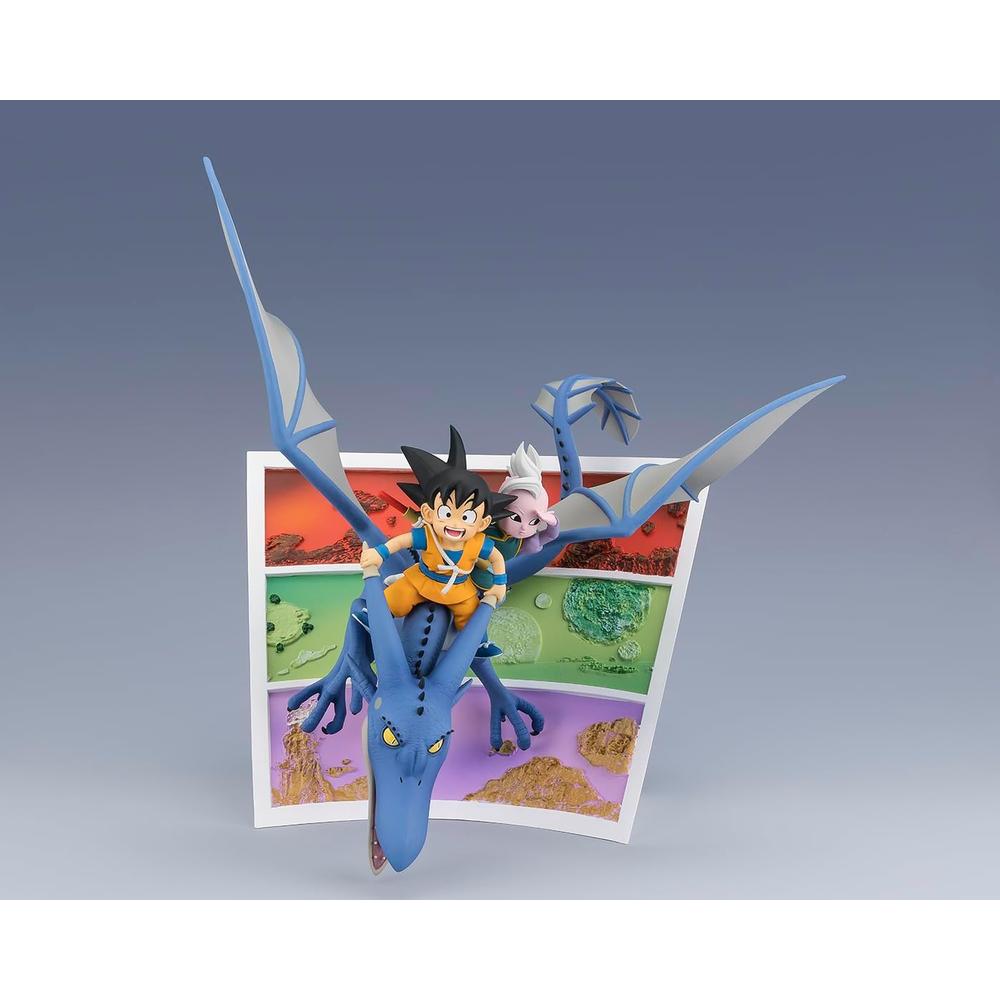 FIGURA SON GOKU Y KAIO-SAMA MINI DRAGON BALL DAIMA TAMASHII NATIONS - 3