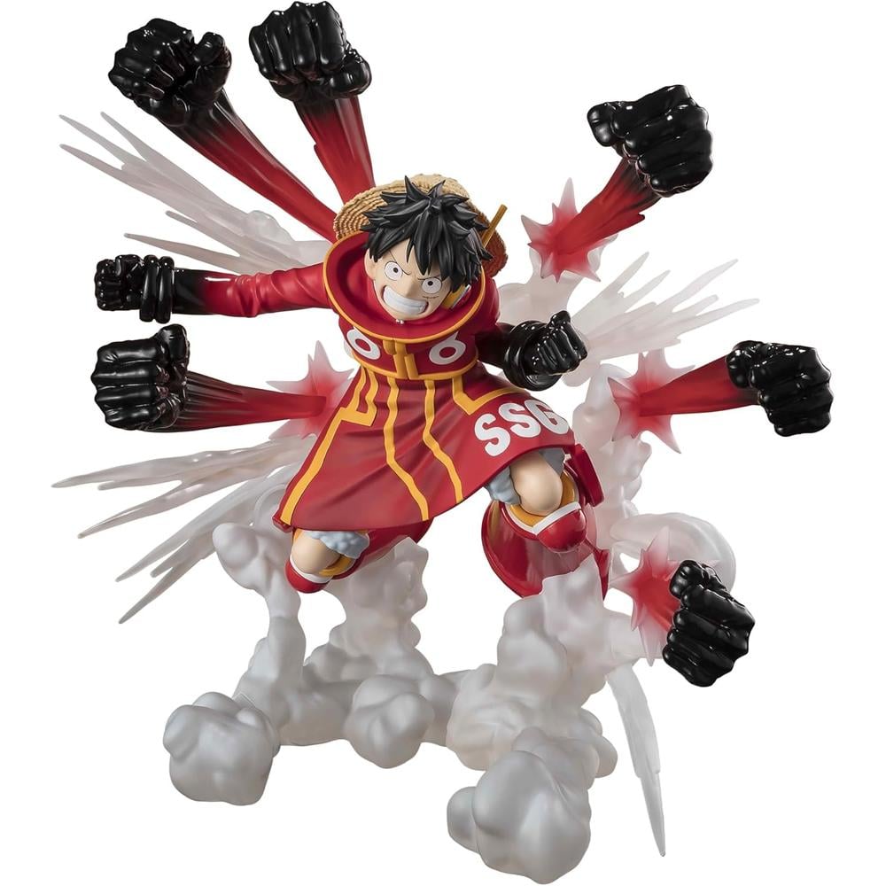 FIGURA LUFFY GUM-GUM HAWK GATLING ONE PIECE TAMASHII NATIONS - 1