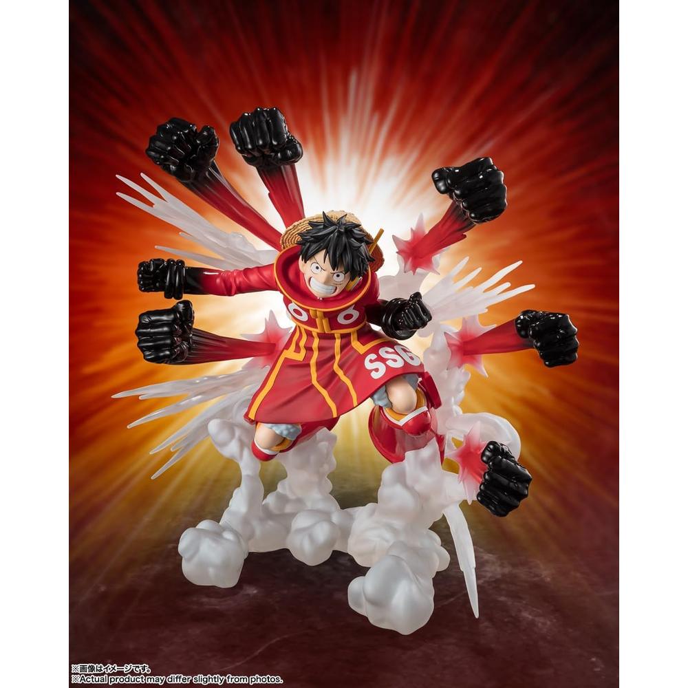 FIGURA LUFFY GUM-GUM HAWK GATLING ONE PIECE TAMASHII NATIONS - 2
