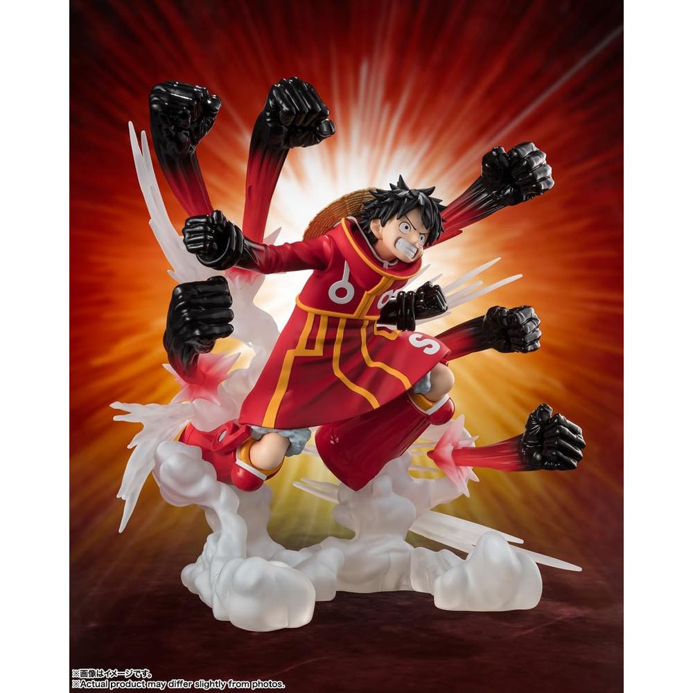 FIGURA LUFFY GUM-GUM HAWK GATLING ONE PIECE TAMASHII NATIONS - 3