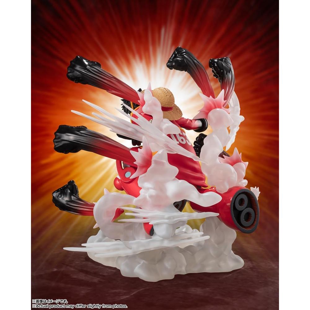 FIGURA LUFFY GUM-GUM HAWK GATLING ONE PIECE TAMASHII NATIONS - 5