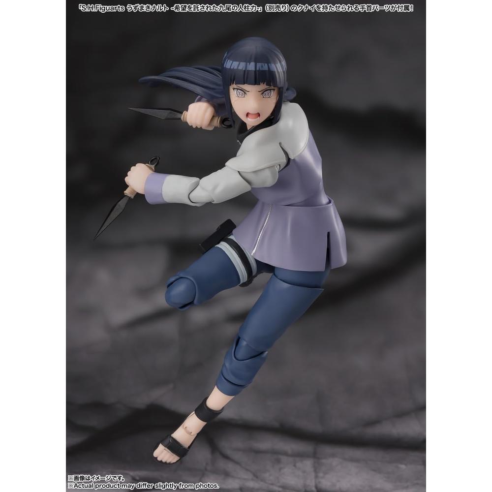 FIGURA HINATA HYUGA NARUTO TAMASHII NATIONS - 6