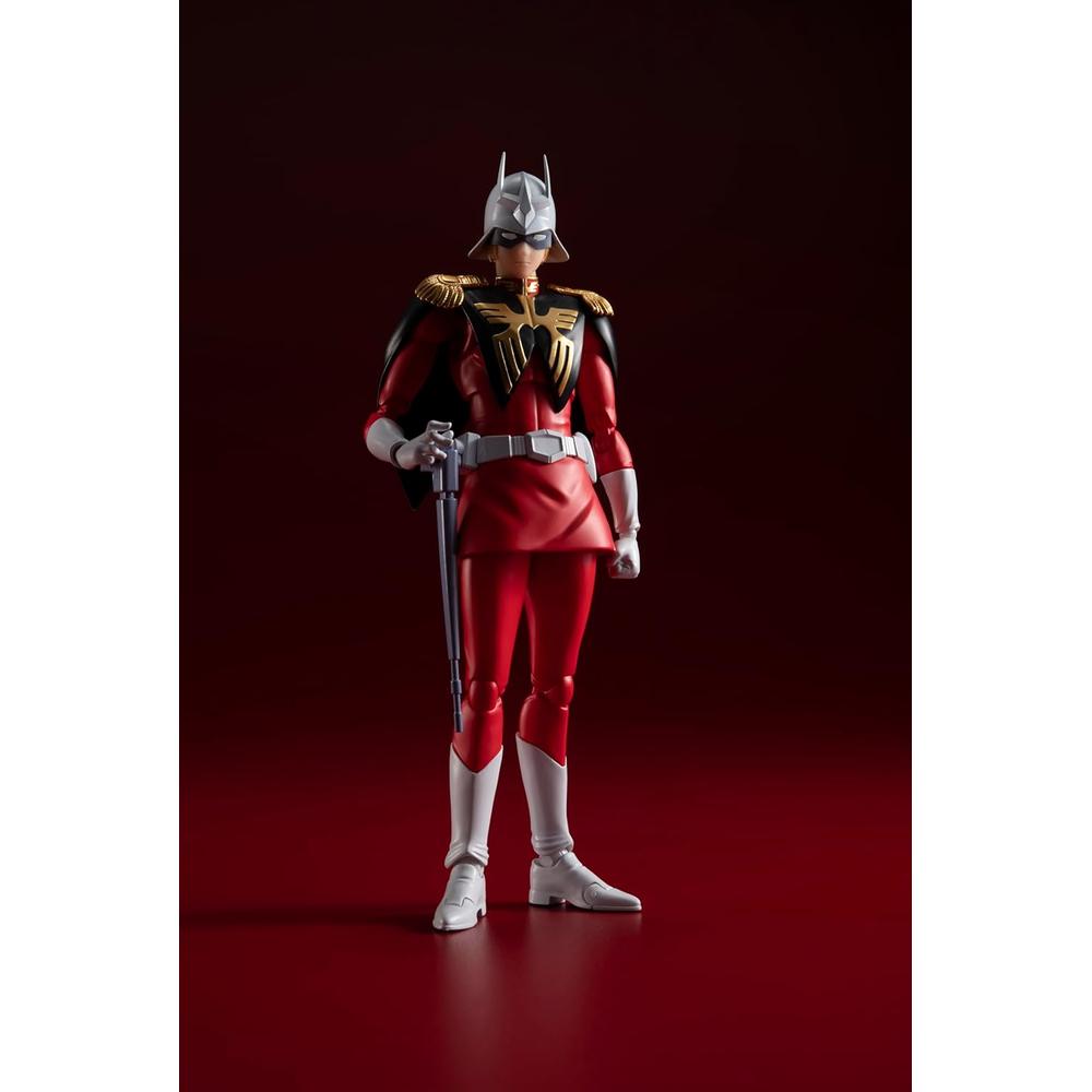FIGURA CHAR AZNABLE GUNDAM TAMASHII NATIONS - 5
