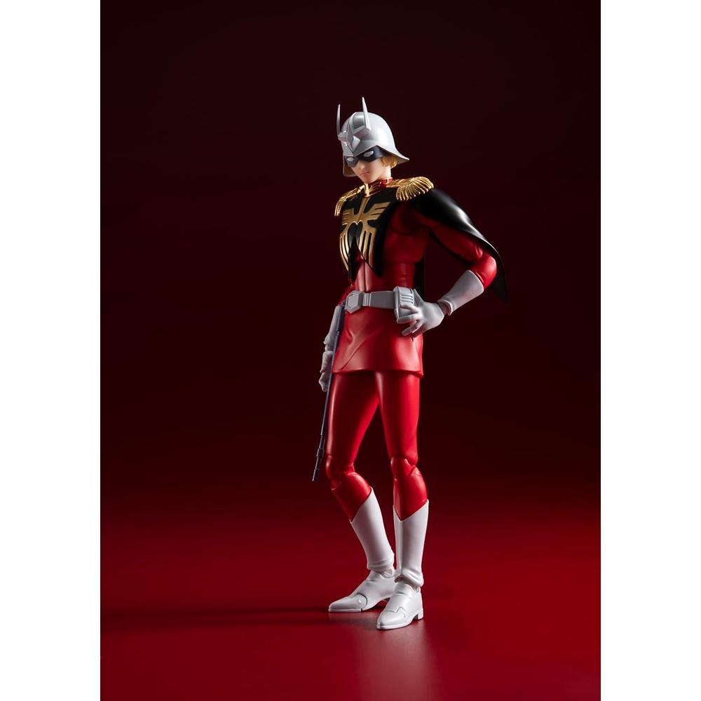 FIGURA CHAR AZNABLE GUNDAM TAMASHII NATIONS - 6