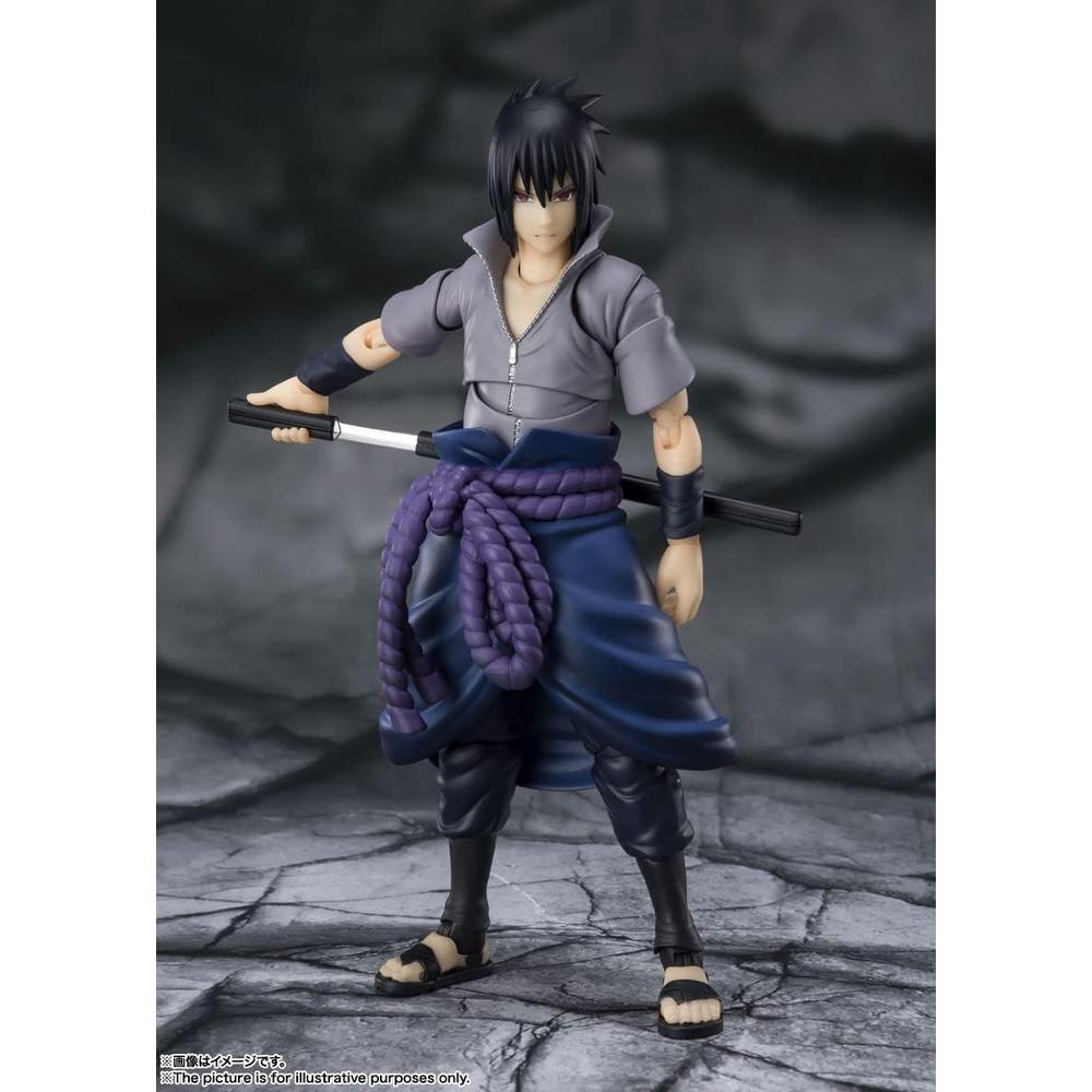 FIGURA SASUKE UCHIHA THE ONE WHO BEARS ALL HATRED TAMASHII NATIONS - 2