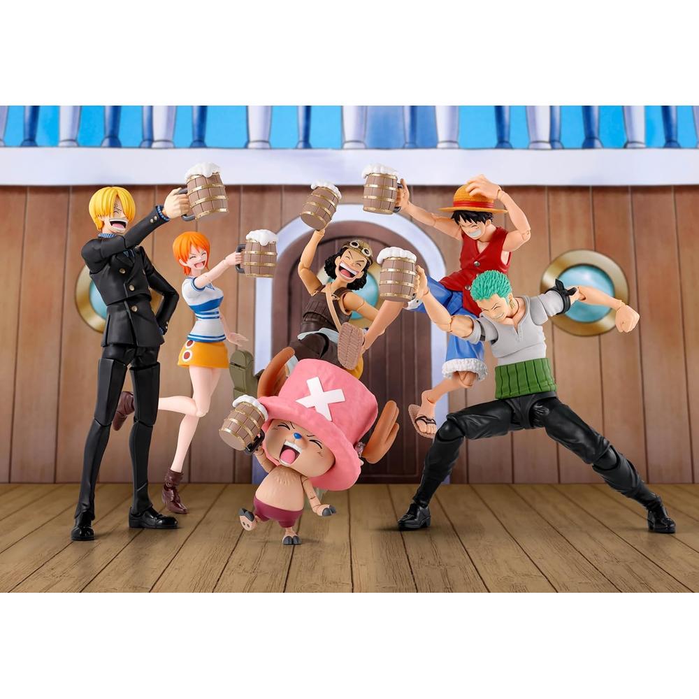 FIGURA STRAW HAT CREW ONE PIECE TAMASHII NATIONS - 2