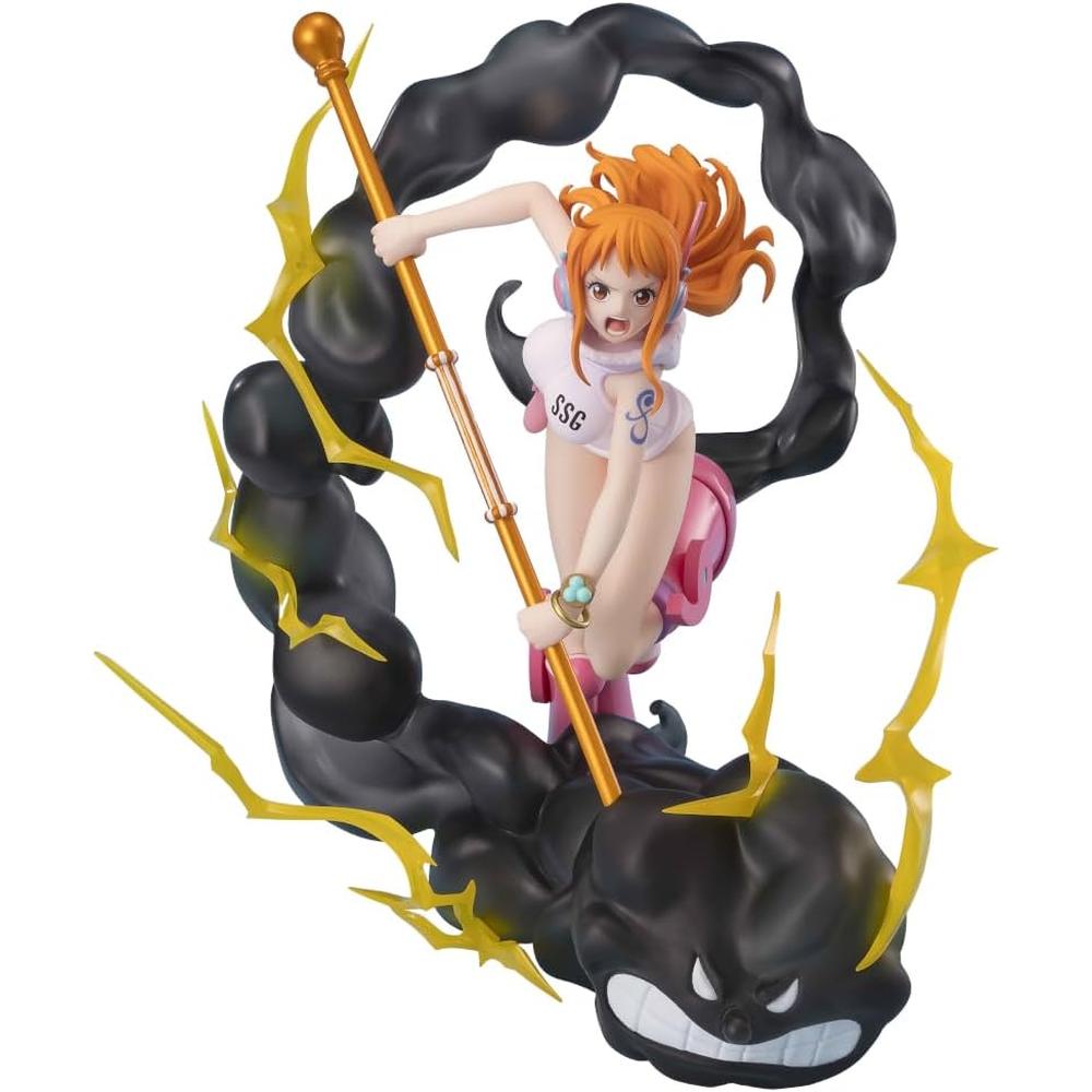 FIGURA NAMI EXPLODING THUNDERBOLT ONE PIECE TAMASHII NATIONS - 1