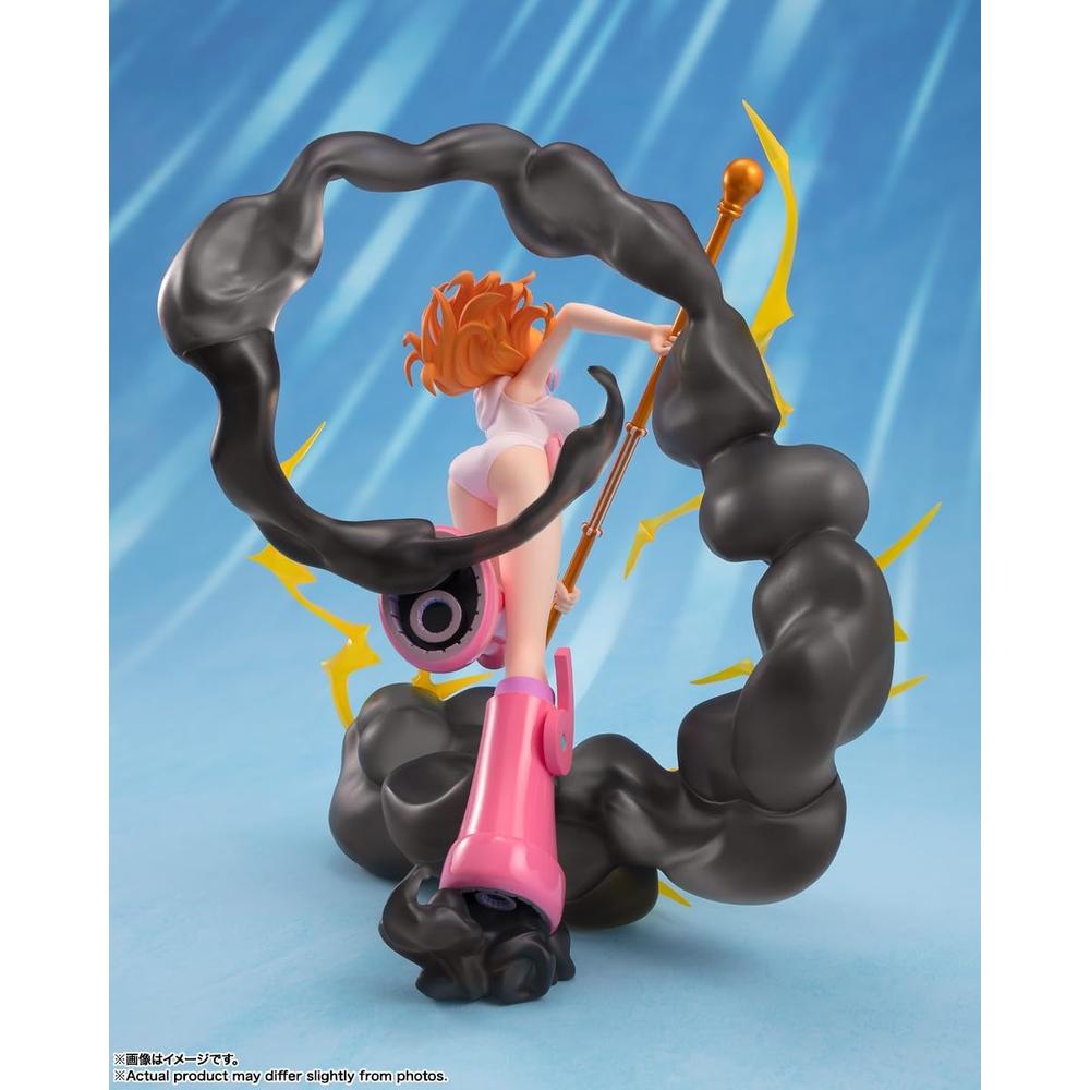 FIGURA NAMI EXPLODING THUNDERBOLT ONE PIECE TAMASHII NATIONS - 4