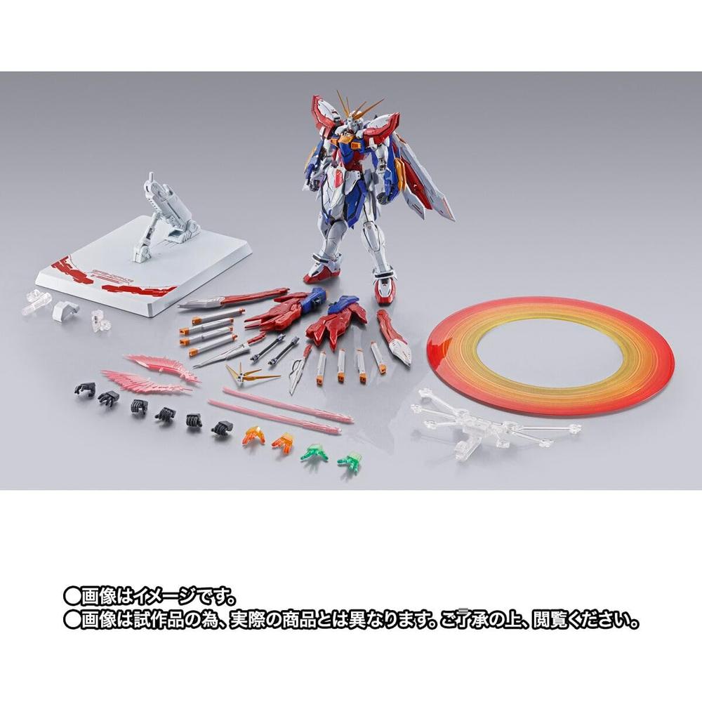FIGURA BURNING GUNDAM METAL BUILD TAMASHII NATIONS - 3