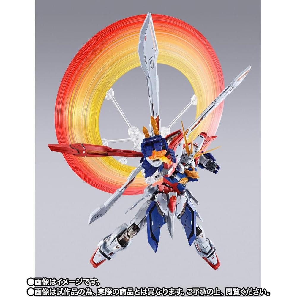 FIGURA BURNING GUNDAM METAL BUILD TAMASHII NATIONS - 4