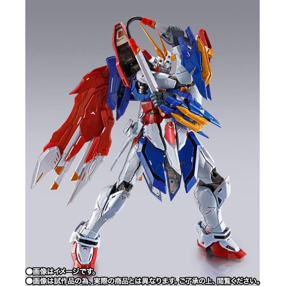 FIGURA BURNING GUNDAM METAL BUILD TAMASHII NATIONS - 6