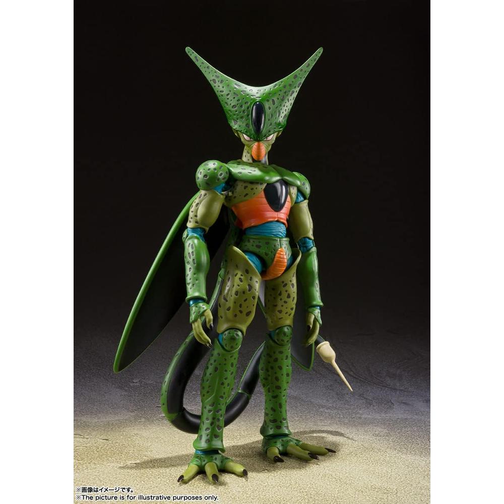 FIGURA CELL 1RA FORMA DRAGON BALL TAMASHII NATIONS - 2