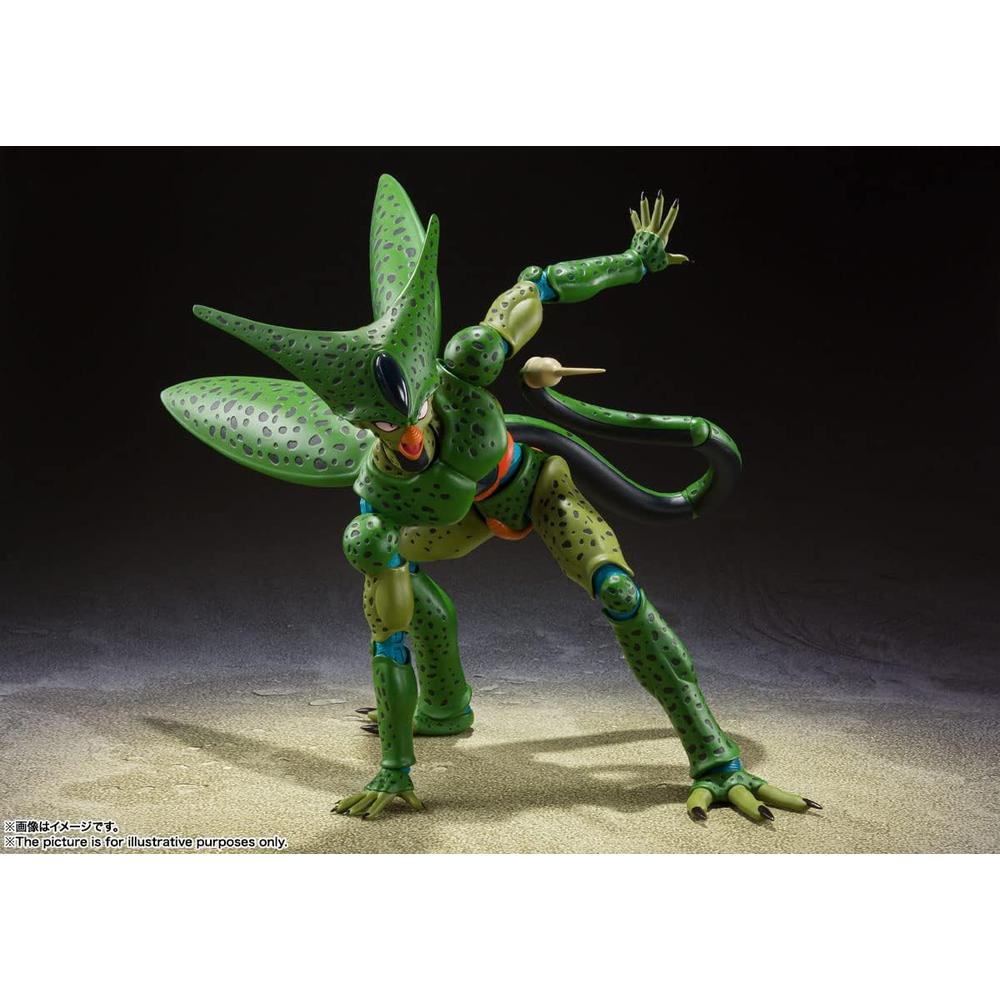 FIGURA CELL 1RA FORMA DRAGON BALL TAMASHII NATIONS - 4