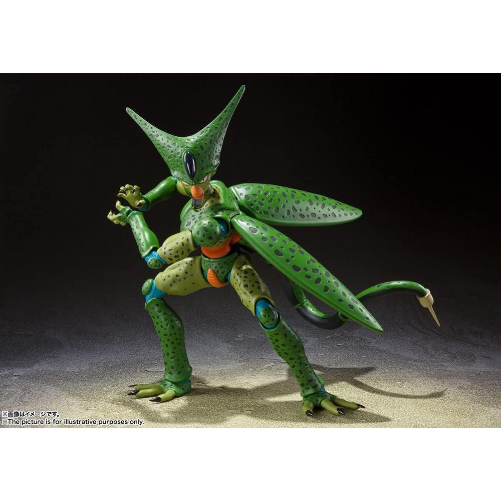 FIGURA CELL 1RA FORMA DRAGON BALL TAMASHII NATIONS - 5