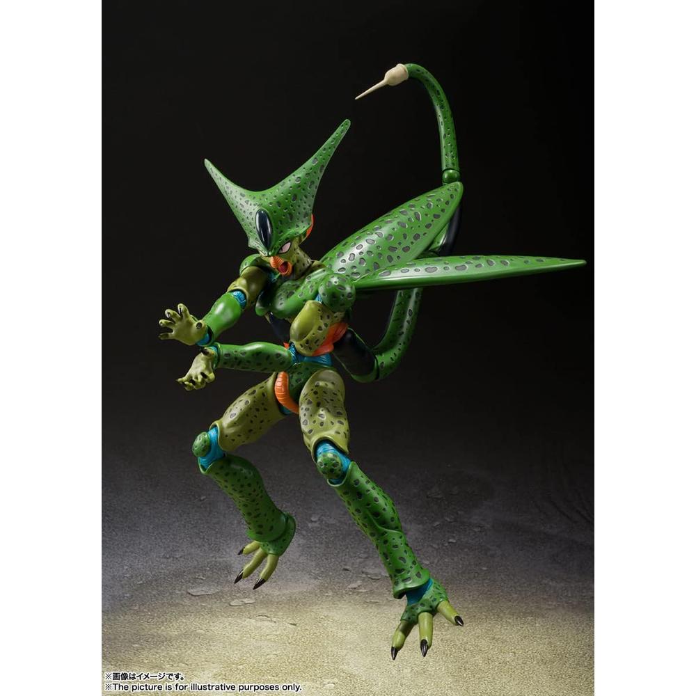 FIGURA CELL 1RA FORMA DRAGON BALL TAMASHII NATIONS - 6