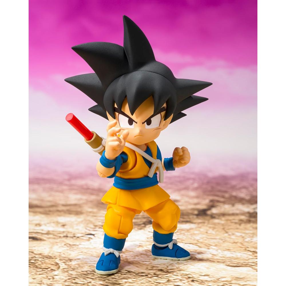 FIGURA SON GOKU MINI TAMASHII NATIONS - 3