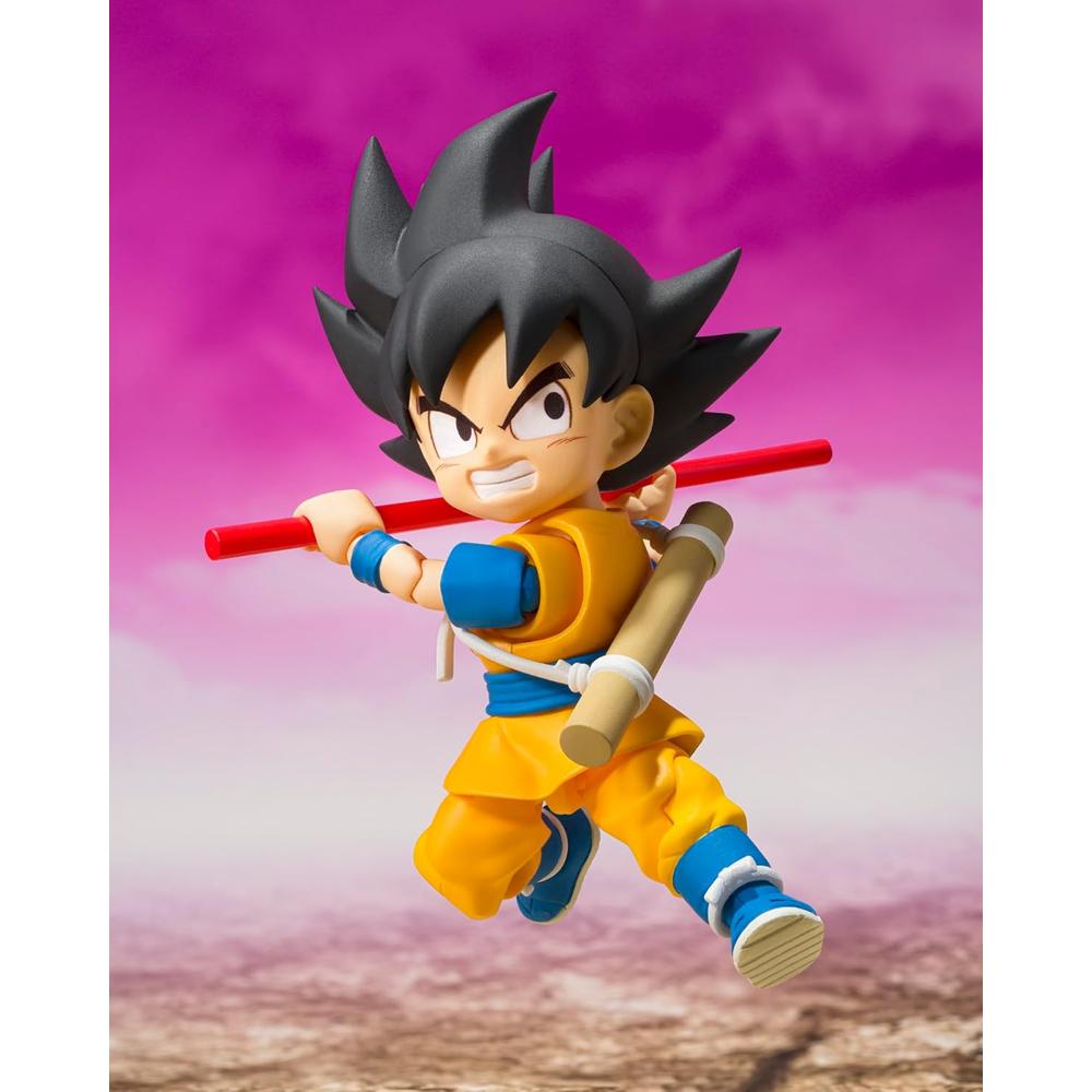 FIGURA SON GOKU MINI TAMASHII NATIONS - 5