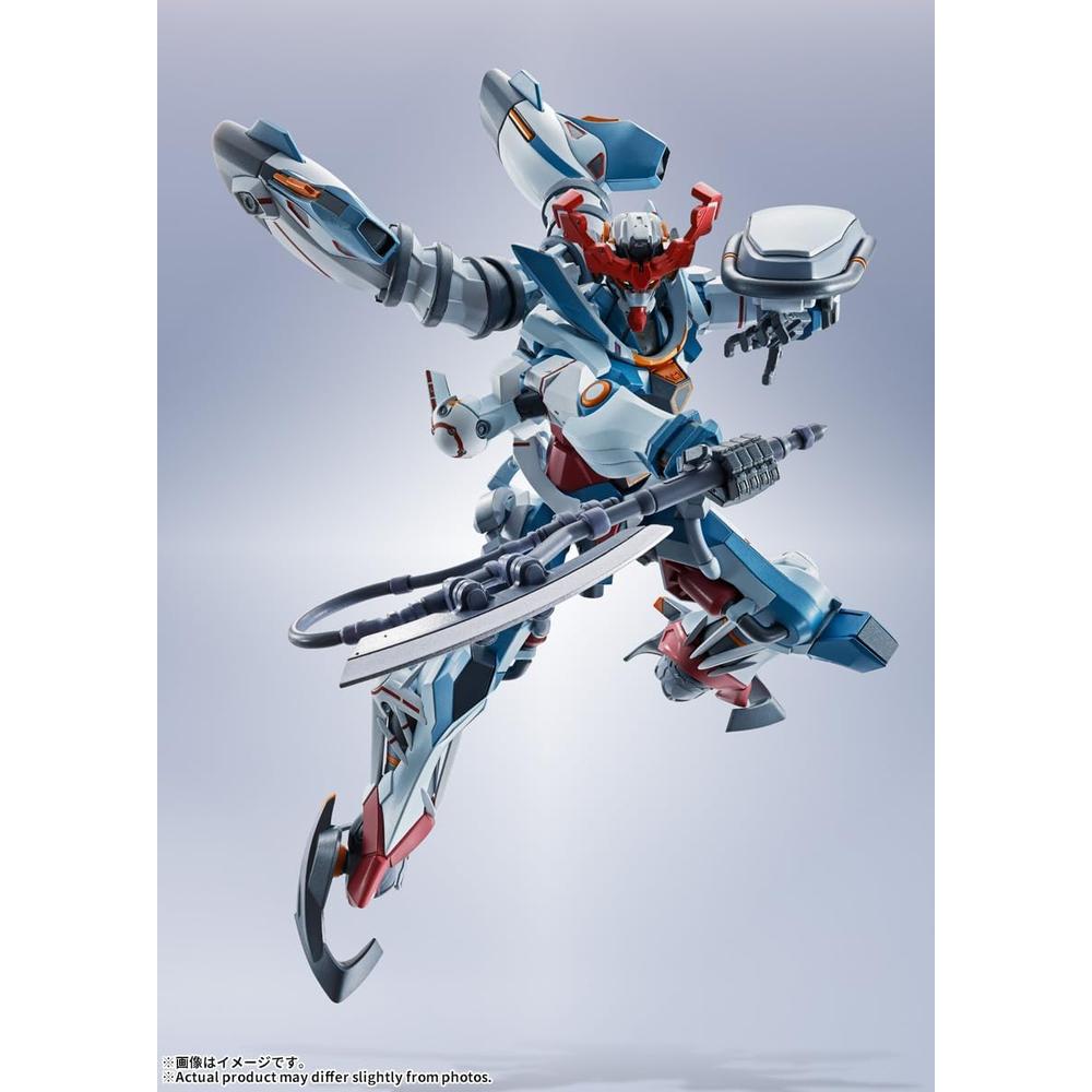 FIGURA GQUUUUUUX GUNDAM METAL ROBOT TAMASHII NATIONS - 5